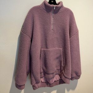 Nasty Gal purple cozy sweater